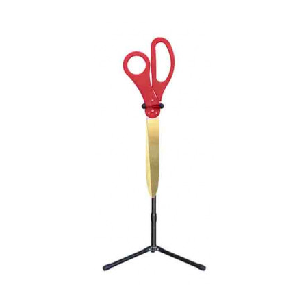 Giant scissors for ribbon cutting rental - Large scissors for