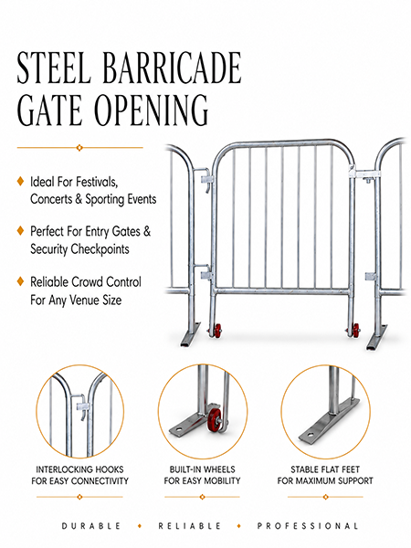 Metal Fence & Barricade Rentals | Event & Street Fencings | Event ...