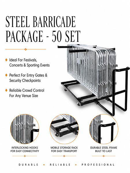 Metal Fence & Barricade Rentals | Event & Street Fencings | Event ...