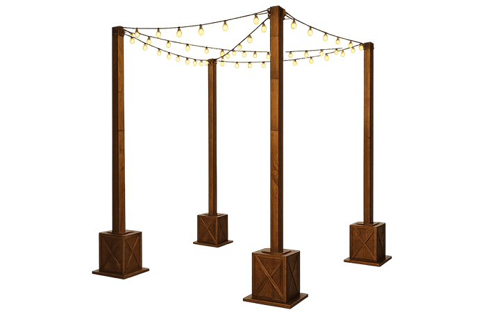 Wedding Lights and Patio Lighting Rentals Toronto | Event Rentals Toronto